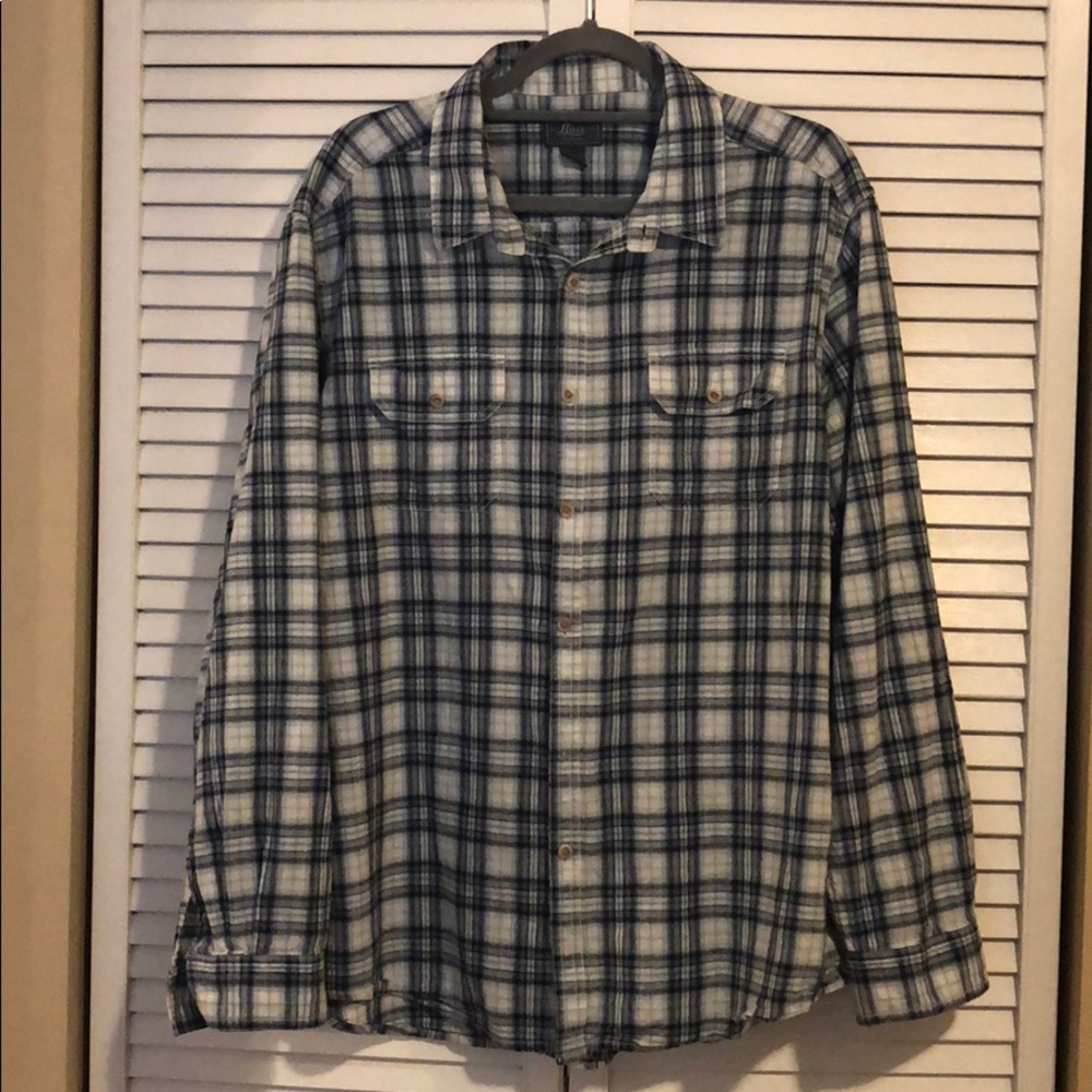 Bass Long Sleeve Plaid - XL